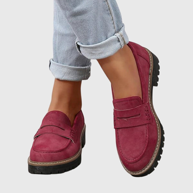 Annie | Timeless Suede Loafers