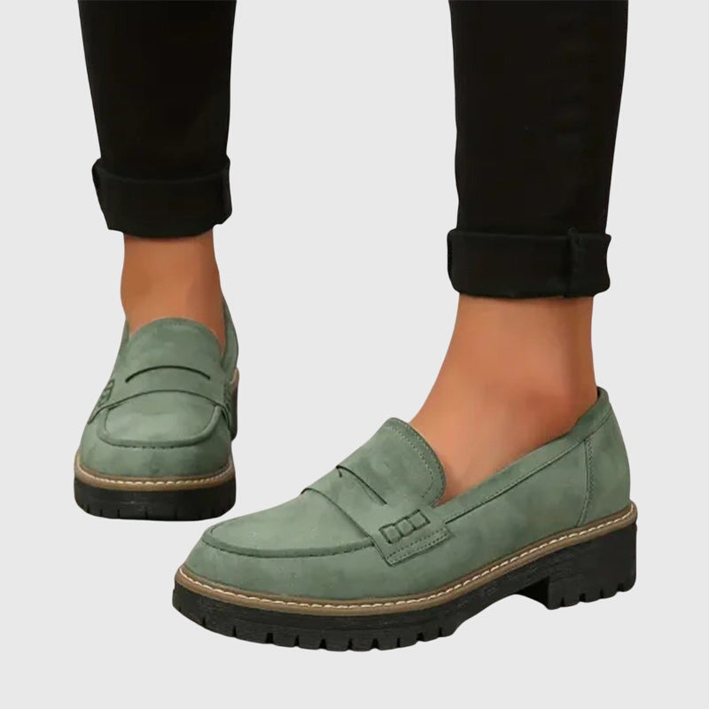 Annie | Timeless Suede Loafers
