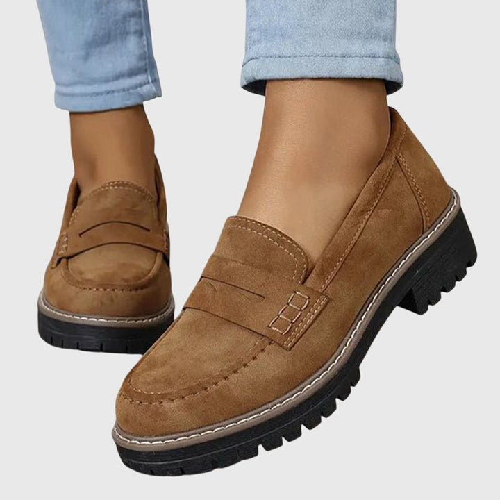 Annie | Timeless Suede Loafers