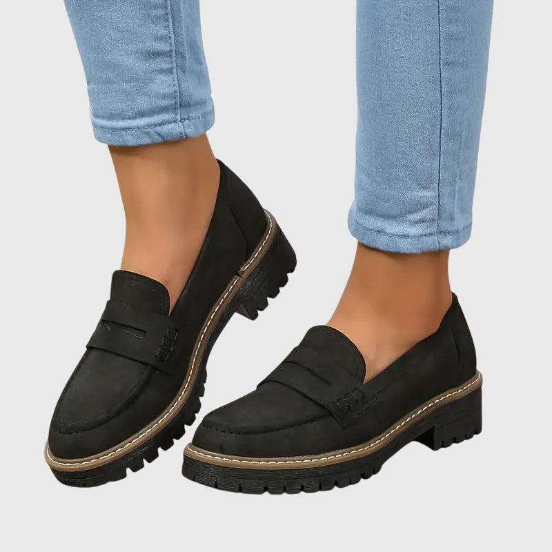 Annie | Timeless Suede Loafers